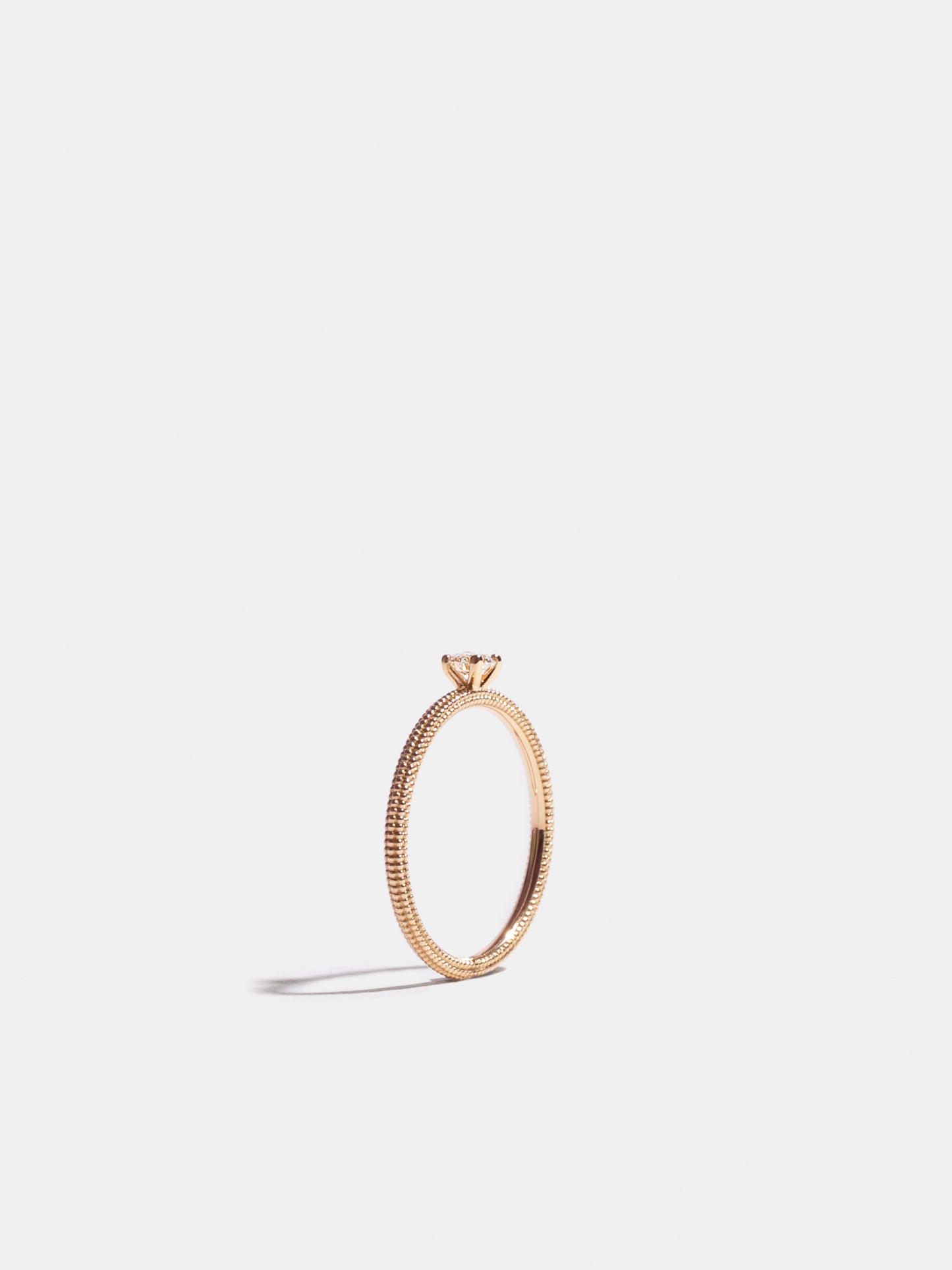 Solitaire Anagramme millegrains | Fairmined Gold
