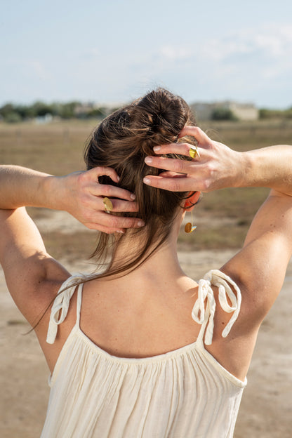 Alba Ring 'one petal' | Fairmined Gold