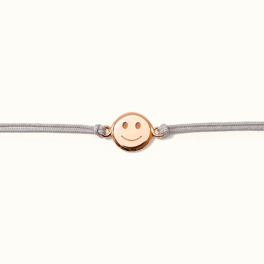 Hübsches Smiley Armband aus nachhaltigem Echtgold